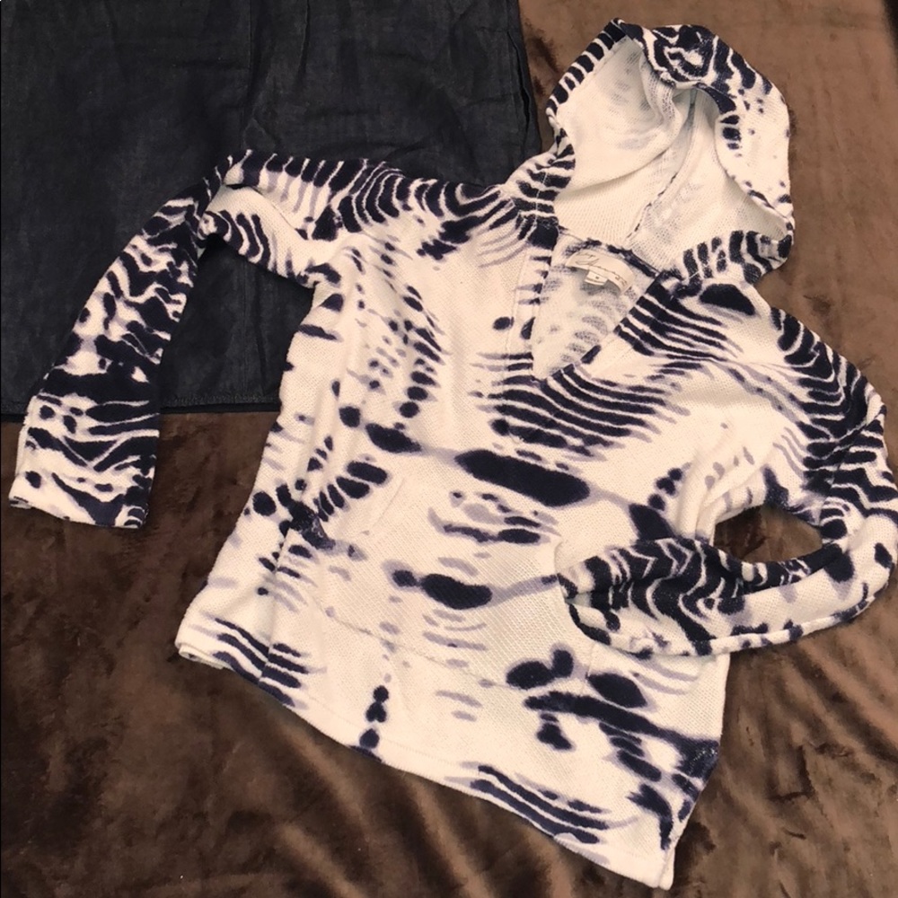 Tie Dye Pullover Hoodie
